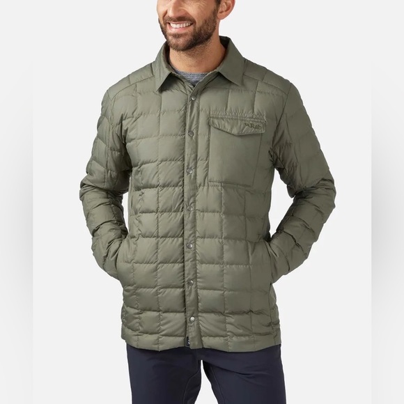 Rab Men's Downtime Down Shirt Jacket - Picture 1 of 12